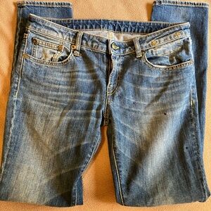 R13 Low Skinny Jeans